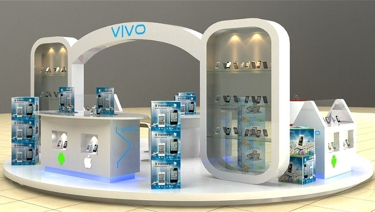 亚太国展--VIVO专柜设计施工